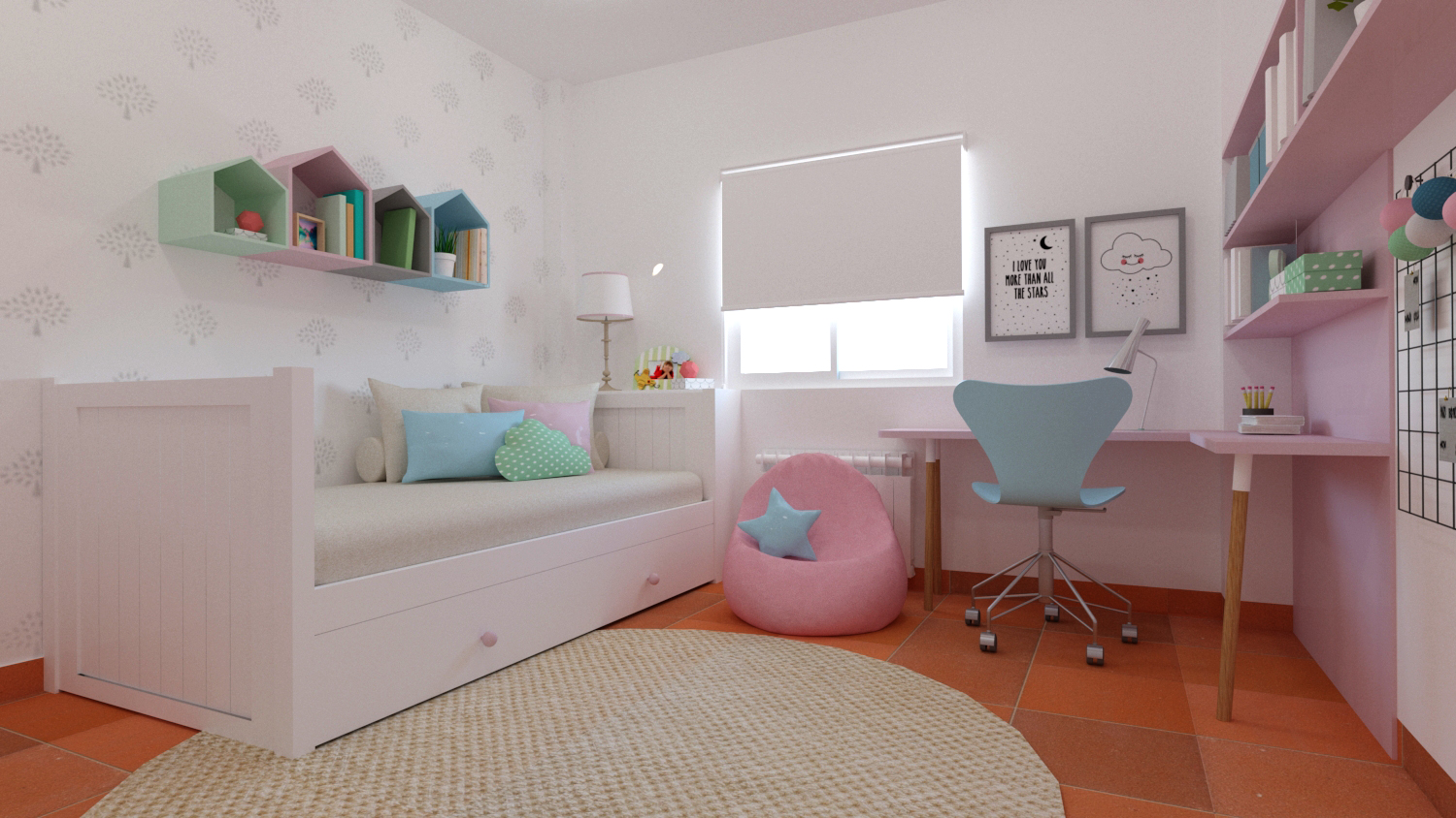 Cómo decorar las paredes de la habitación infantil: ideas de tendencia que  te van a enamorar