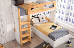 Dormitorio juvenil con litera