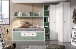 5 grandes ideas para decorar estanterías de un dormitorio juvenil